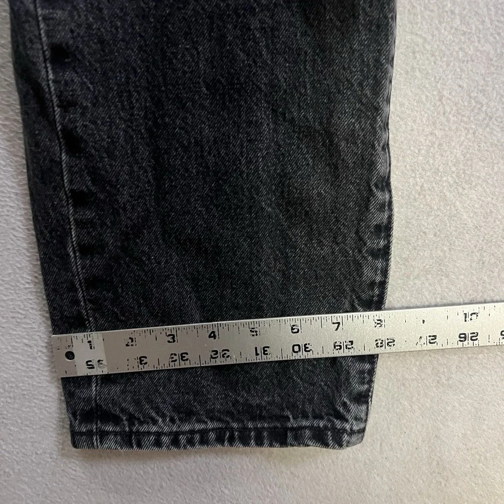Abercrombie & Fitch Jeans Men's Size 31x32 (Fits 32x29) Black Denim 90s Loose